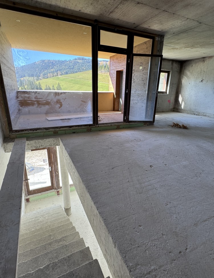 Der leere Saunabereich